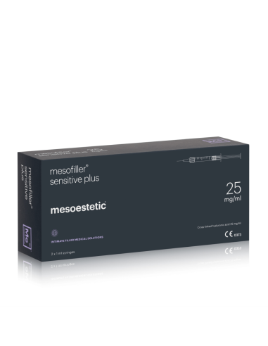 Hialiurono užpildas Mesoestetic Mesofiller Sensitive Plus 2x1ml