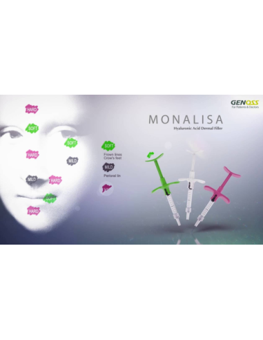 Hialiurono užpildas Monalisa soft 1x1ml