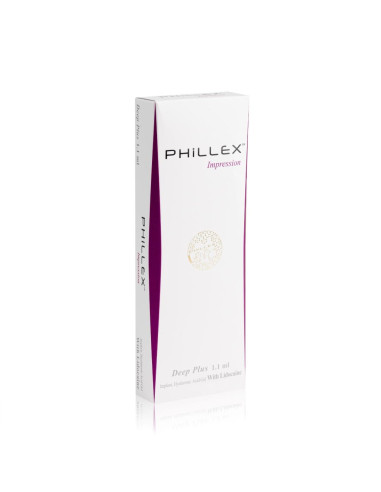 Hialiurono užpildas Phillex Deep Plus Lidocaine 1,1ml