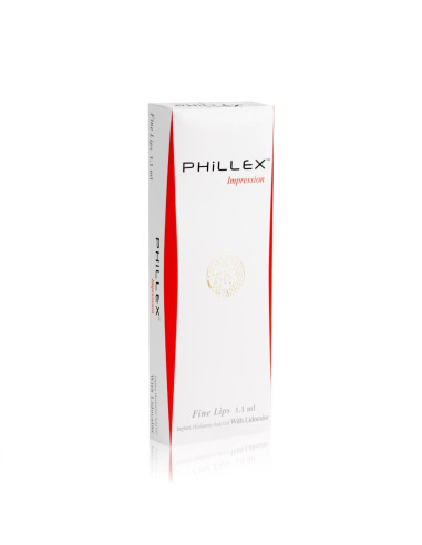 Hialiurono užpildas Phillex Fine Lips Lidocaine 1,1ml