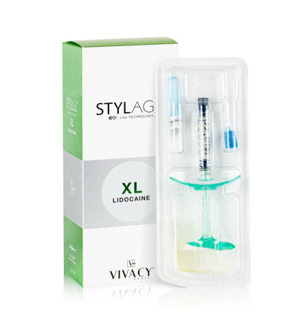 Stylage® XL Lidocaine Bi-Soft hialiurono užpildas 1x1ml