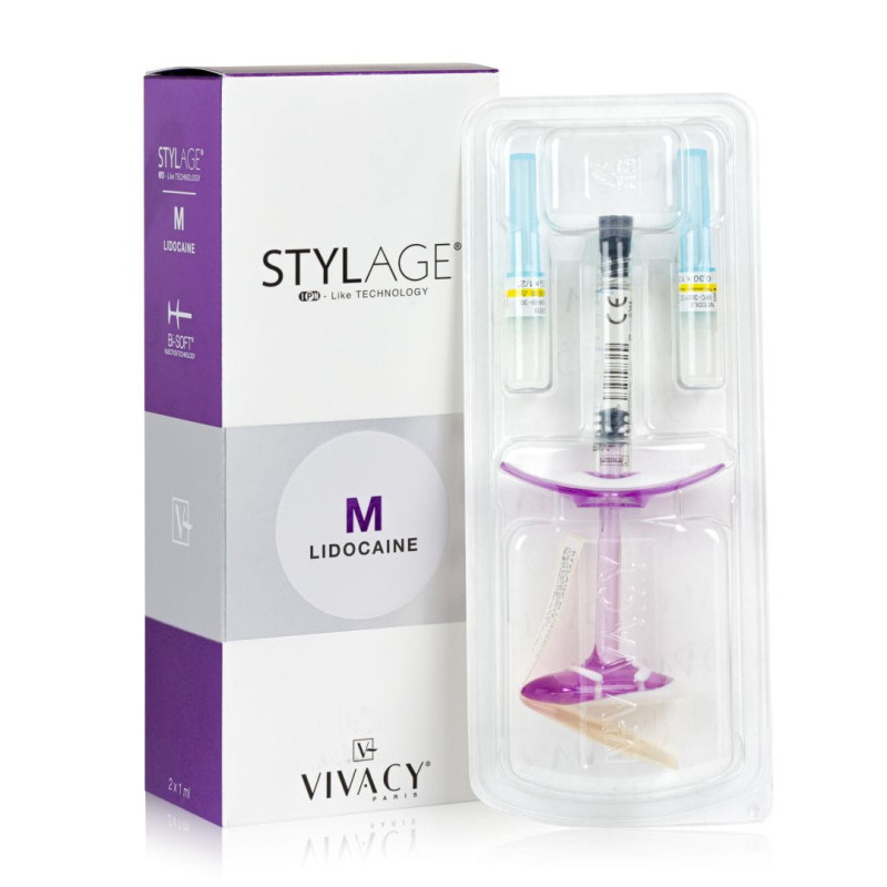 Stylage® M Lidocaine Bi-Soft hialiurono užpildas 1x1ml
