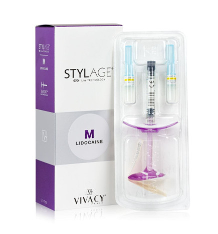 Stylage® M Lidocaine Bi-Soft hialiurono užpildas 1x1ml