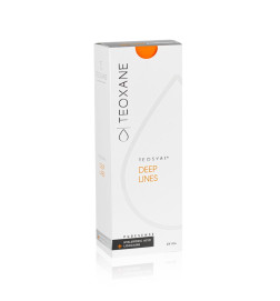 Teosyal® Deep Lines PureSense hialiurono užpildas su lidokainu 2x1ml