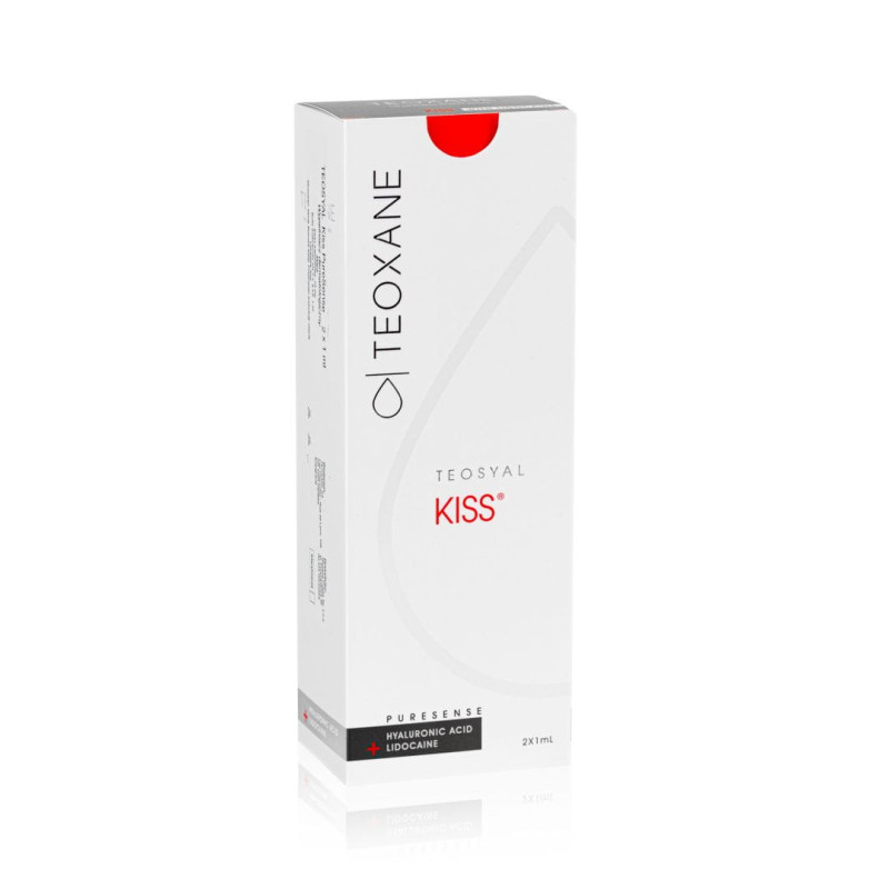 Teosyal® Kiss hialiurono užpildas su lidokainu 2x1ml