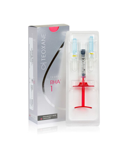 Teosyal® RHA 1 hialiurono užpildas su lidokainu 2x1ml