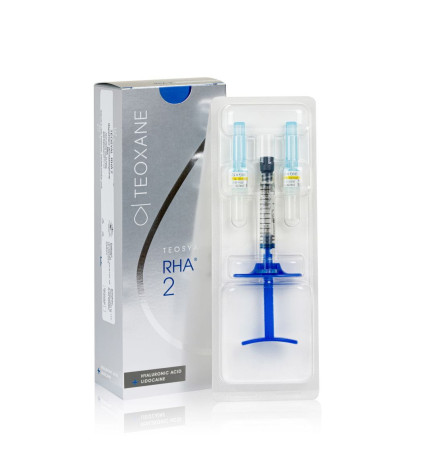 Teosyal® RHA 2 hialiurono užpildas su lidokainu 2x1ml