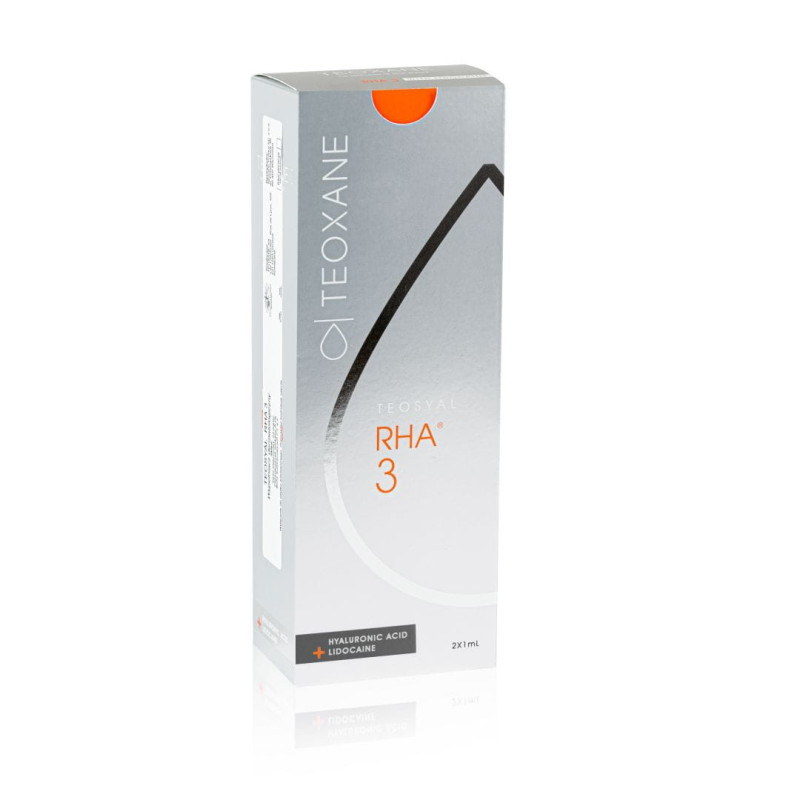 Teosyal® RHA 3 hialiurono užpildas su lidokainu 2x1ml