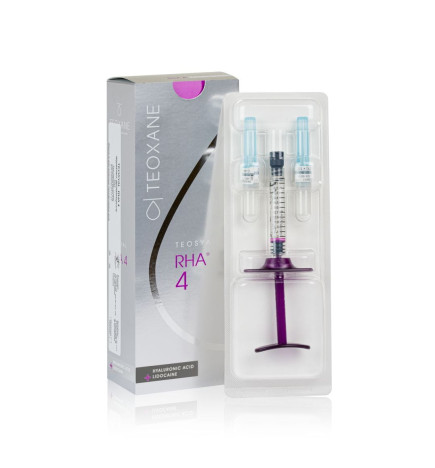 Teosyal® RHA 4 hialiurono užpildas su lidokainu 2x1,2ml