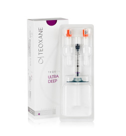 Teosyal® Ultra Deep hialiurono užpildas su lidokainu 2x1,2ml