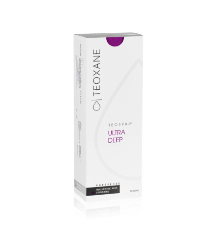 Teosyal® Ultra Deep hialiurono užpildas su lidokainu 2x1,2ml