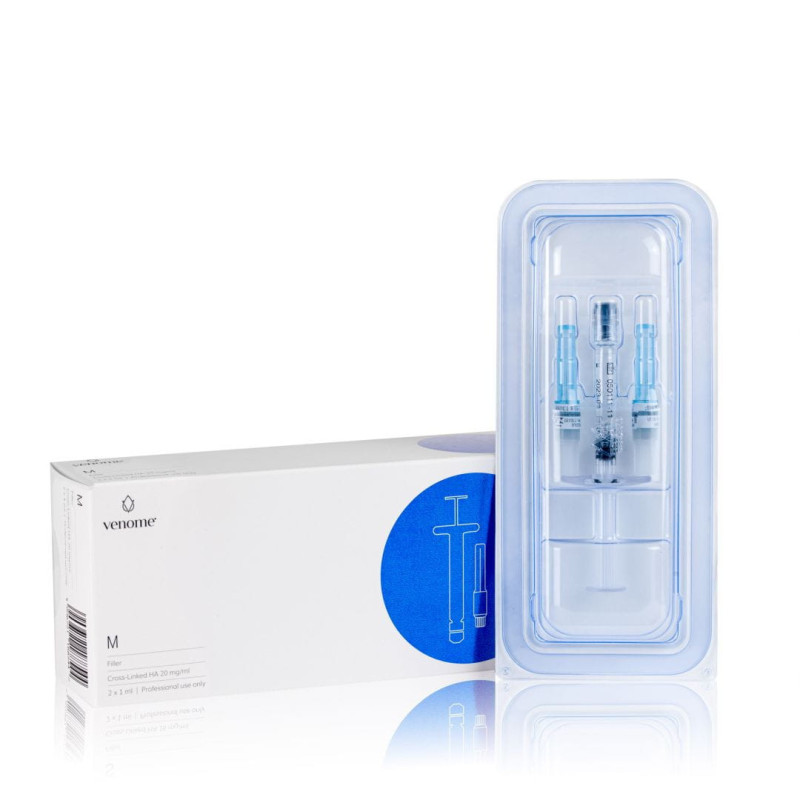 Venome M hialiurono užpildas 1x1ml