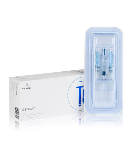 Venome S Lidocaine hialiurono užpildas 1x1ml