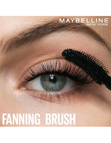 MAYBELLINE waterproof mascara Lash Sensational Waterproof Black 9.5 ml