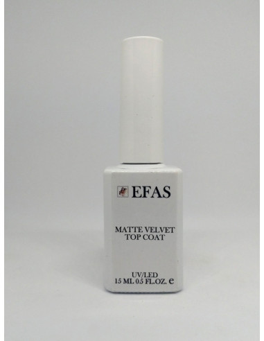 Top layer of nail polish EFAS matte velvet
