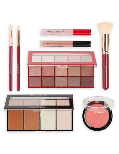 Makeup Revolution
Set of decorative cosmetics Re-loaded