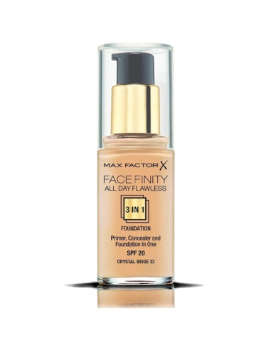 Max Factor
FACEFINITY 3 in 1 makiažo pagrindas 30 ml