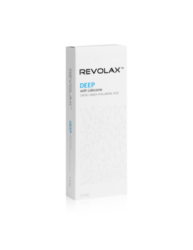 REVOLAX Deep su lidokainu hialurono rūgšties užpildas 10x1,1ml