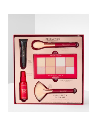 Makeup Revolution
Highlight and Glow makeup set