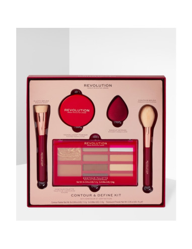 Makeup Revolution
Contour & Define facial contouring set