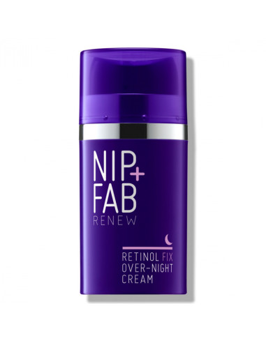 NIP+FAB Naktinis veido kremas Retinol Fix Overnight Cream 50 ml