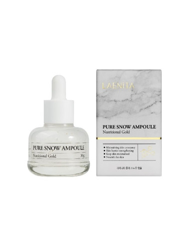 LAENITA Veido serumas su aukso dulkėmis Pure Snow Ampoule 30 g