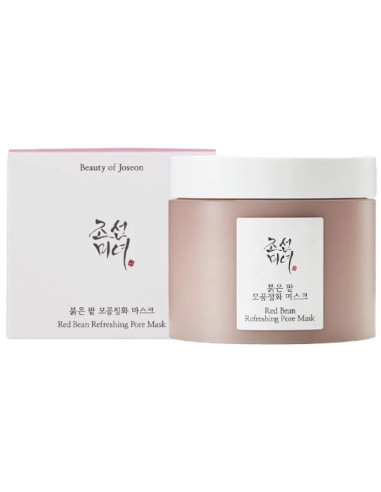 Beauty of Joseon
Veido kaukė su moliu Red Bean Refreshing Pore Mask 140 ml