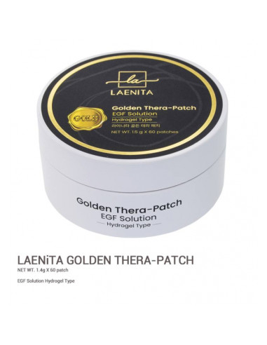 LAENITA Golden Thera-Patch hidrogelio kaukės paakiams 60 vnt