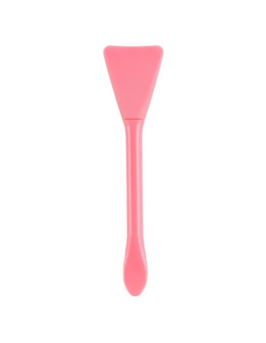 Double-sided silicone brush for applying face mask