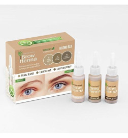 Antakių dažai "Brow Henna" rinkinys blondinėms
