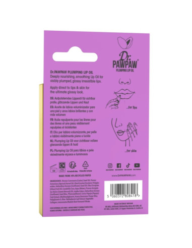 Dr. PawPaw
Plumping lip oil 8 ml