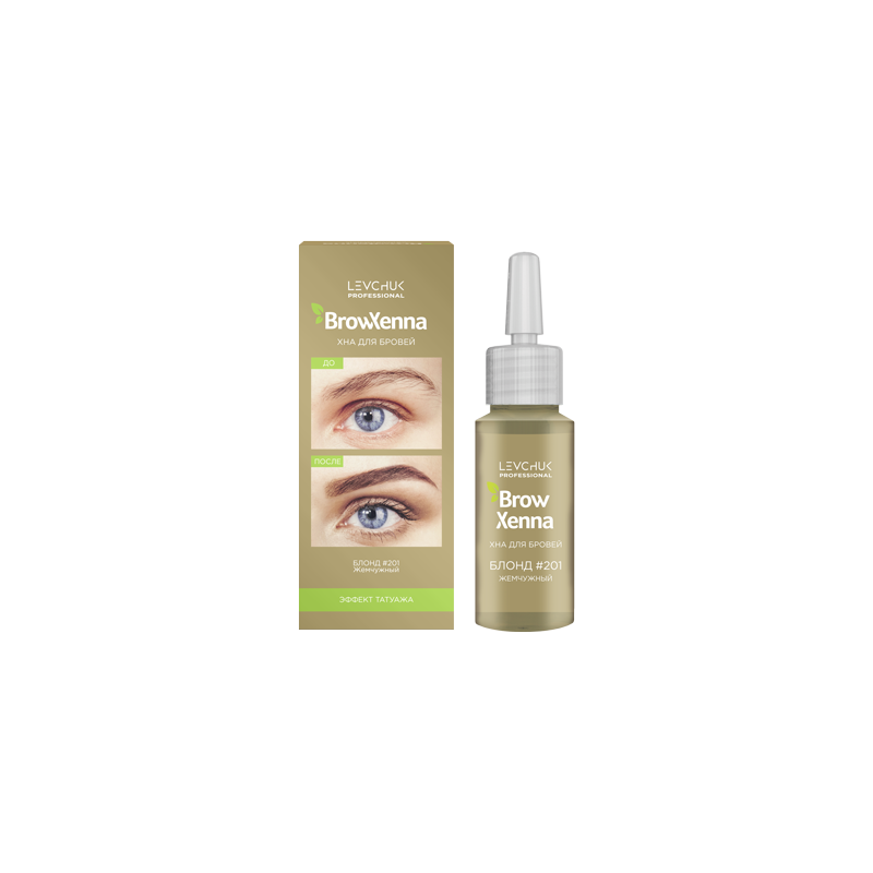 Antakių dažai "Brow Henna" blondinėms nr. 1 (201)