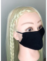 Face mask, reusable S, black